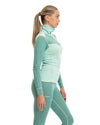 Bergans W INNER:DUAL MERINO HALF ZIP - Underwear at PeakStyle