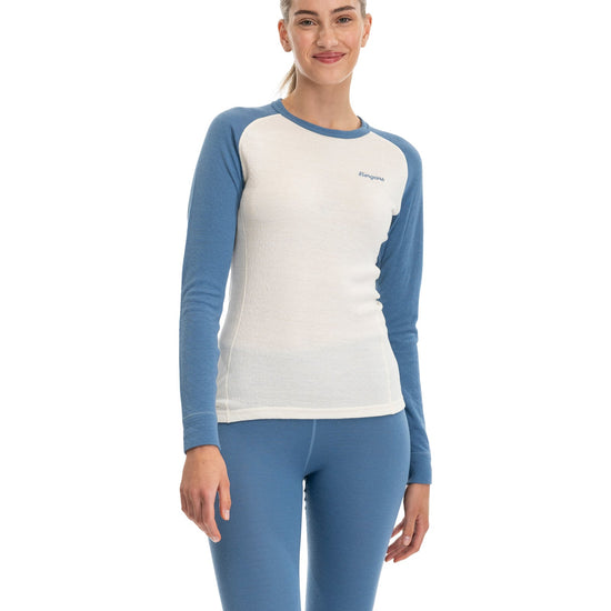 Bergans W INNER:DUAL MERINO LONG SLEEVE - Underwear at PeakStyle
