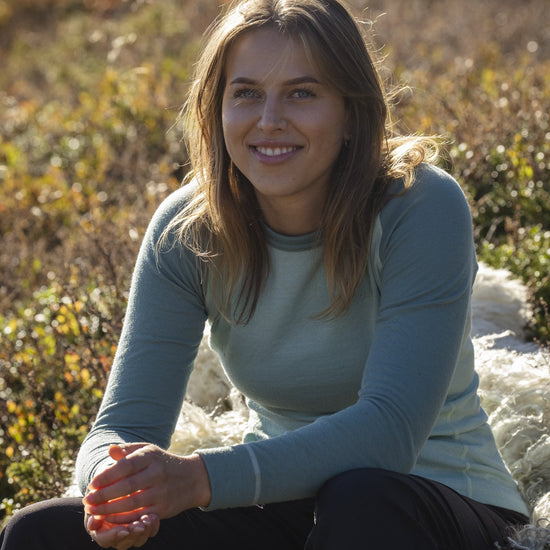 Bergans W INNER:DUAL MERINO LONG SLEEVE - Underwear at PeakStyle