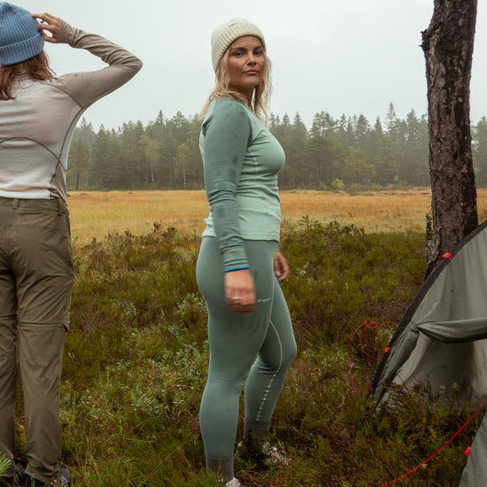 Bergans W INNER:DUAL MERINO LONG SLEEVE - Underwear at PeakStyle