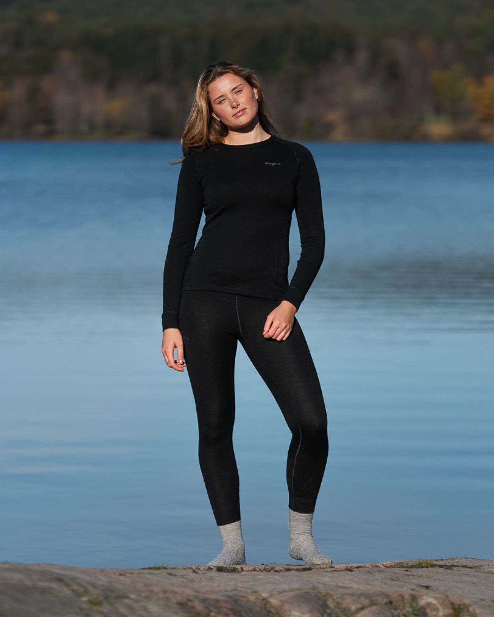 Bergans W INNER:DUAL MERINO TIGHTS - Tights at PeakStyle