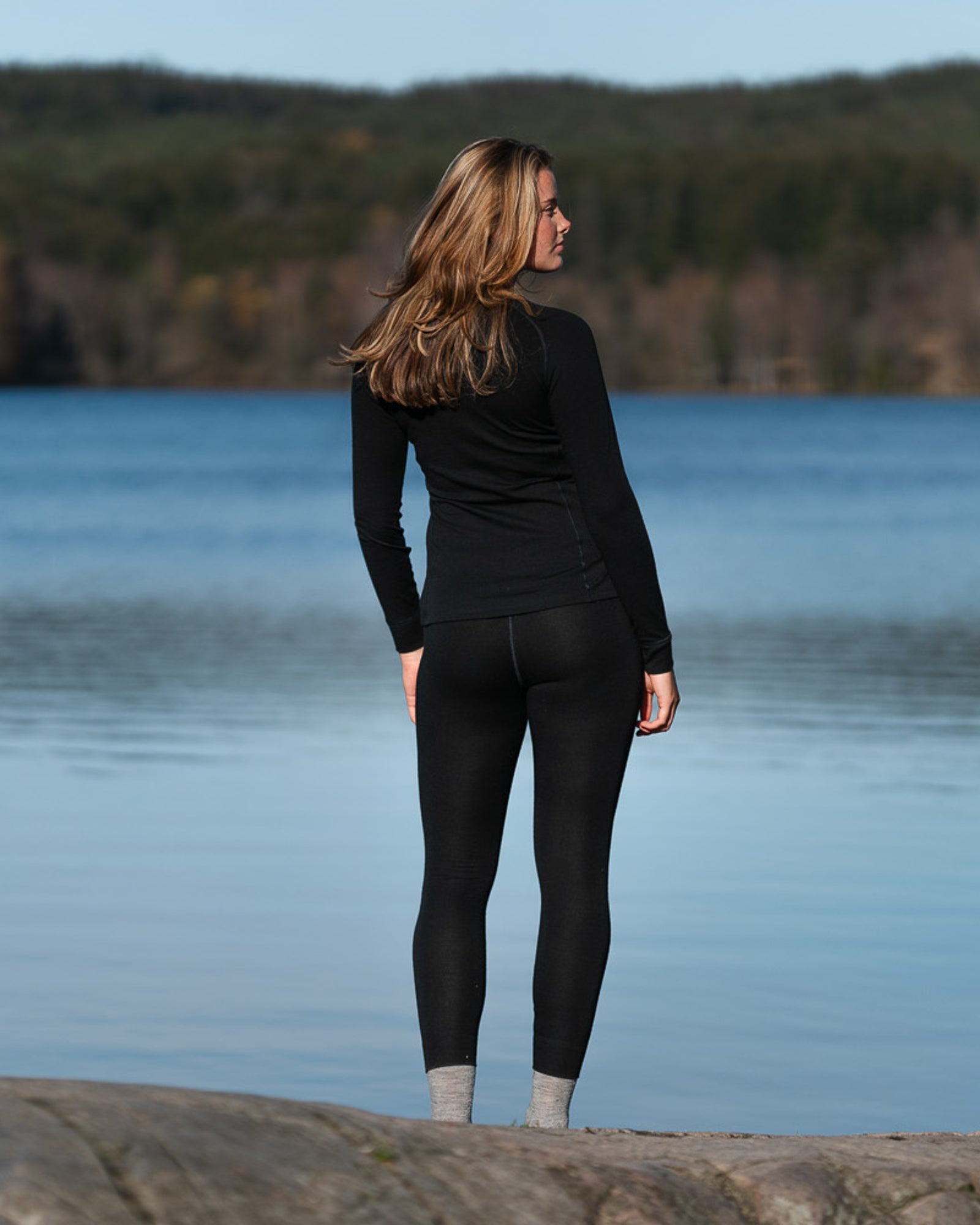 Bergans W INNER:DUAL MERINO TIGHTS - Tights at PeakStyle