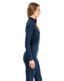 Bergans W INNER:PURE MERINO HALF ZIP - Unterwäsche bei PeakStyle