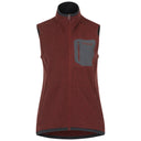 Bergans W KAMPHAUG KNITTED VEST - Chianti Red XS Oberbekleidung - PeakStyle