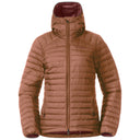Bergans W LAVA LIGHT DOWN JACKET W/HOOD - Terracotta XS Oberbekleidung - PeakStyle