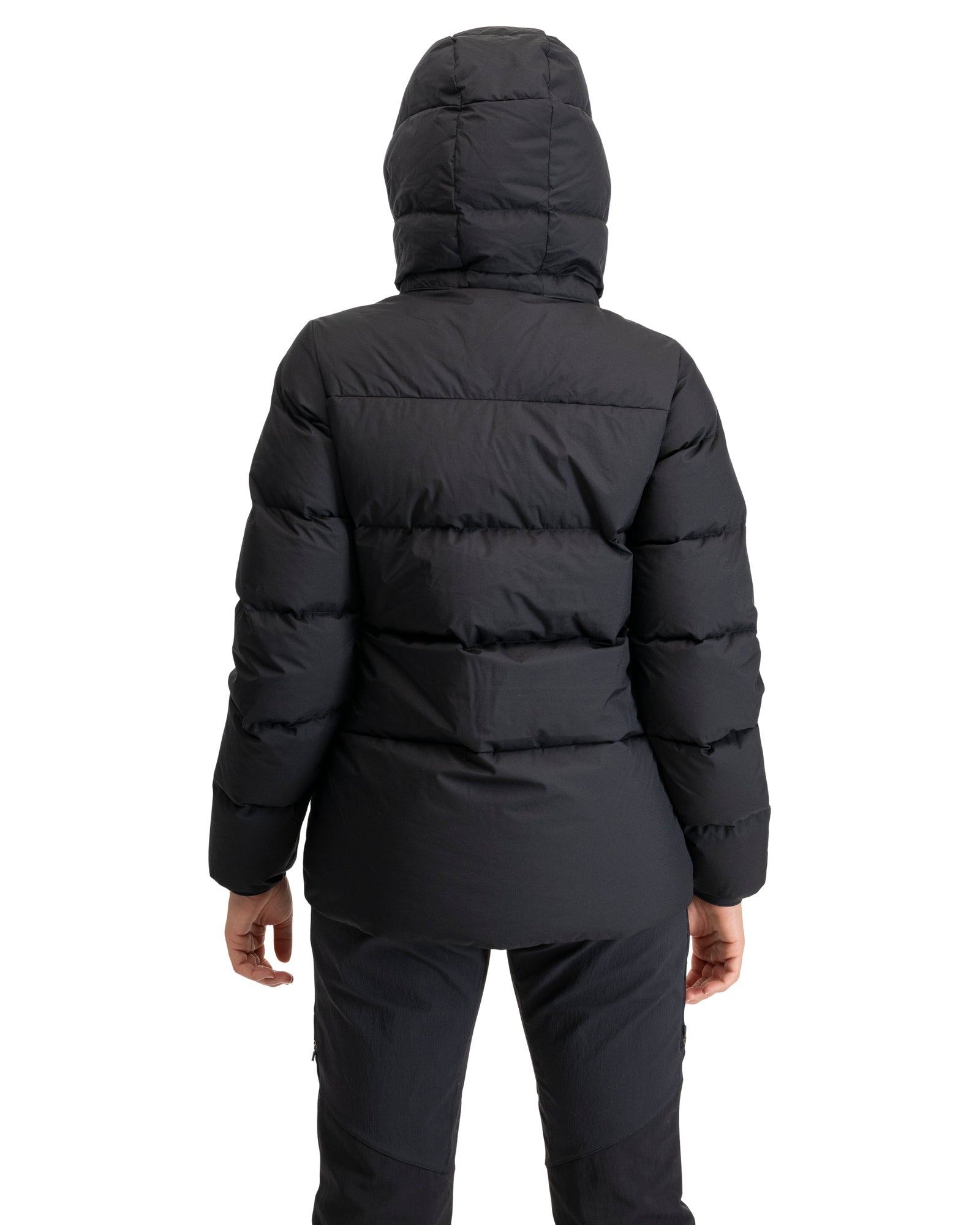 Bergans W LAVA WARM DOWN JACKET W/HOOD - Down jackets at PeakStyle