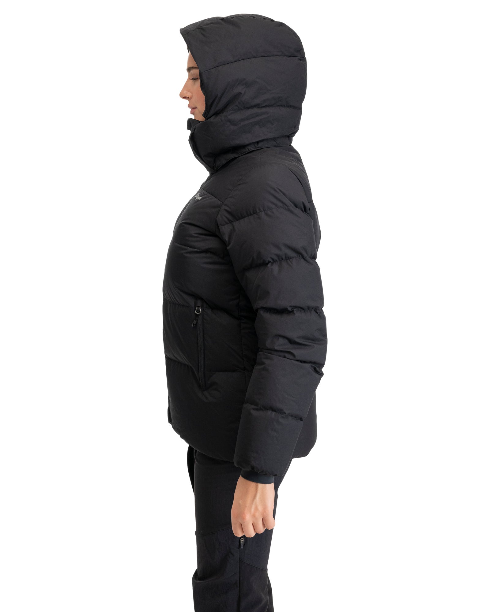 Bergans W LAVA WARM DOWN JACKET W/HOOD - Down jackets at PeakStyle