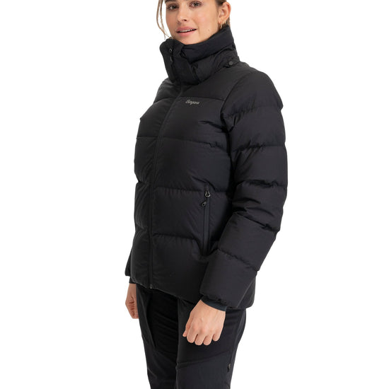 Bergans W LAVA WARM DOWN JACKET W/HOOD - Down jackets at PeakStyle