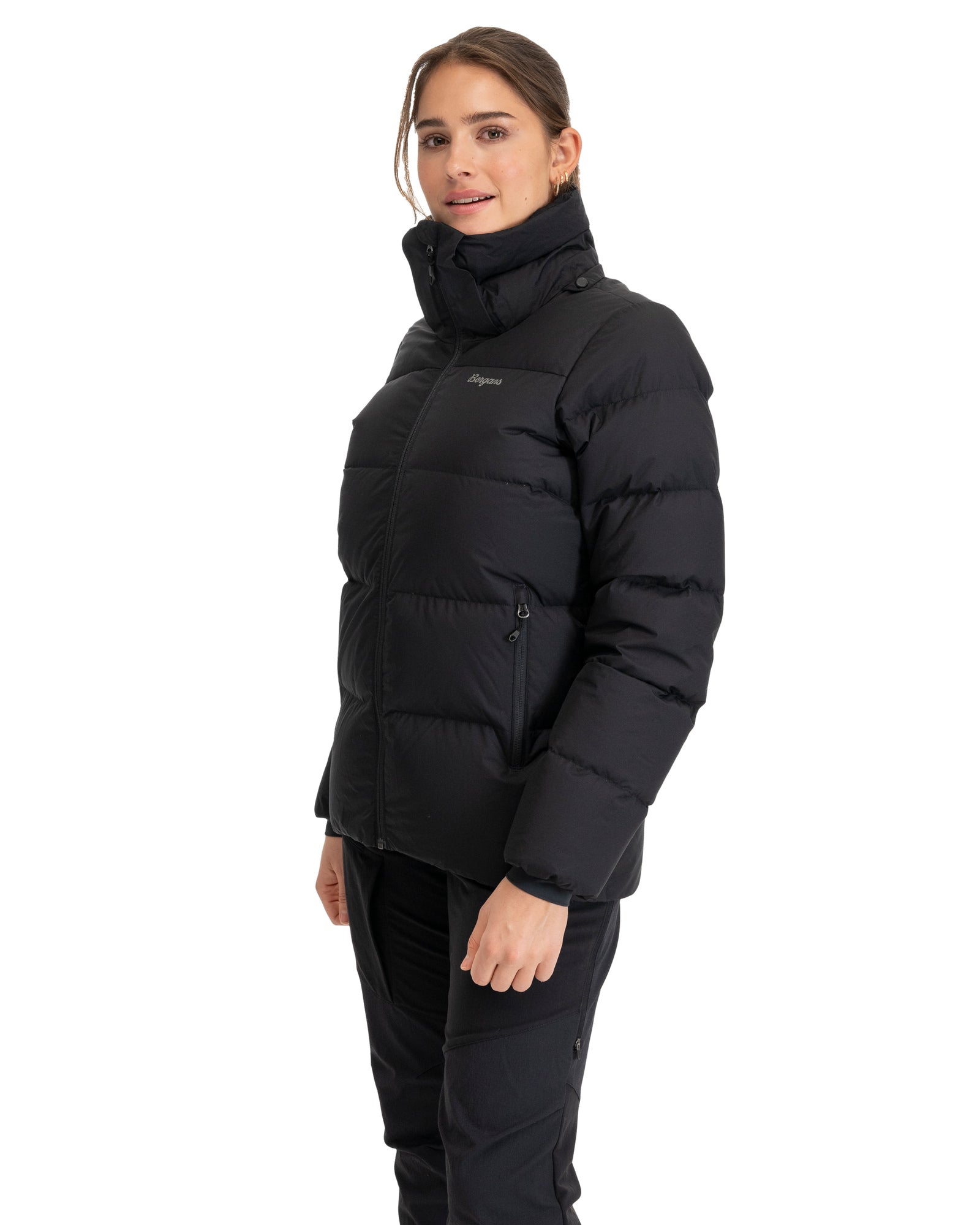 Bergans W LAVA WARM DOWN JACKET W/HOOD - Down jackets at PeakStyle