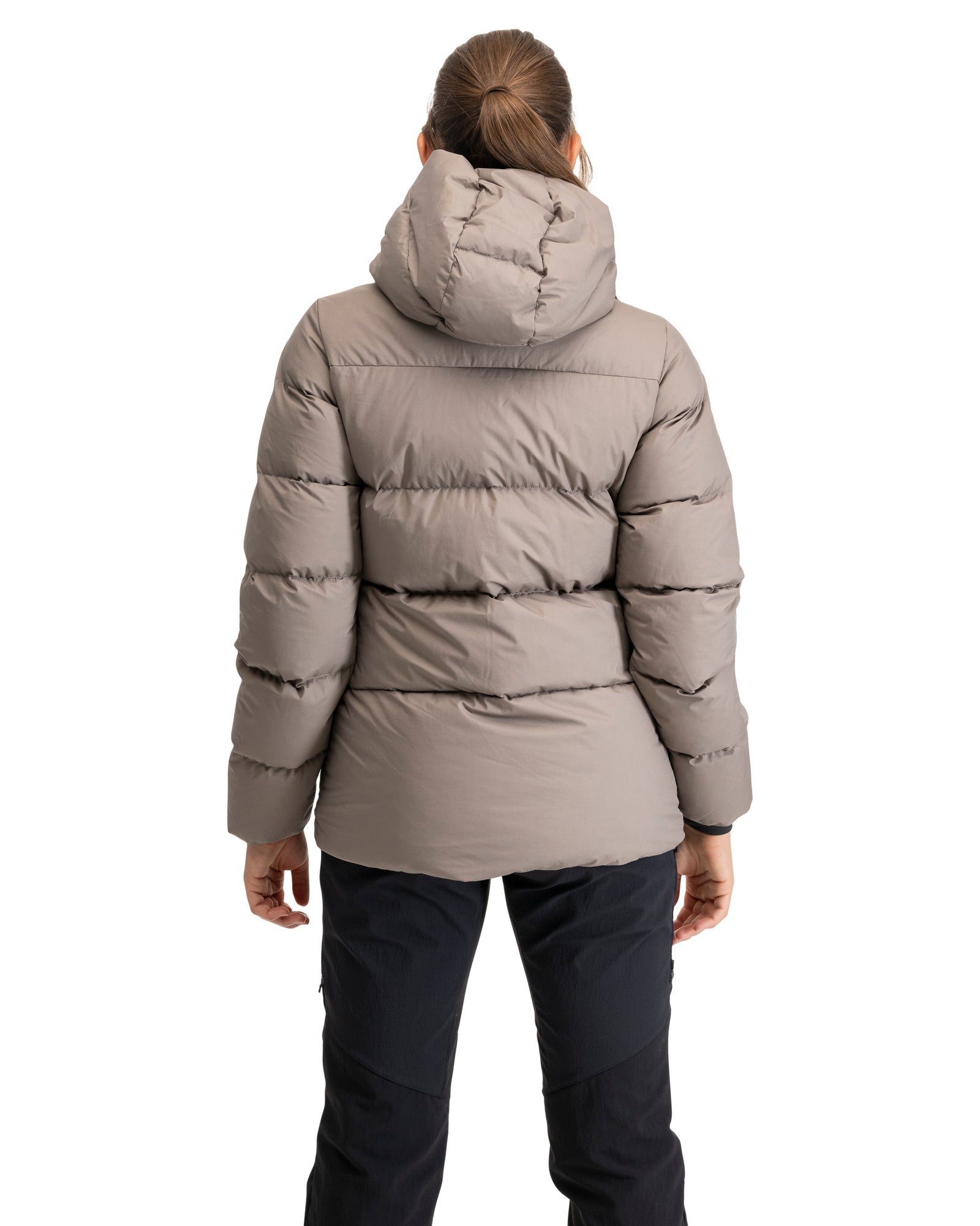 Bergans W LAVA WARM DOWN JACKET W/HOOD - Down jackets at PeakStyle