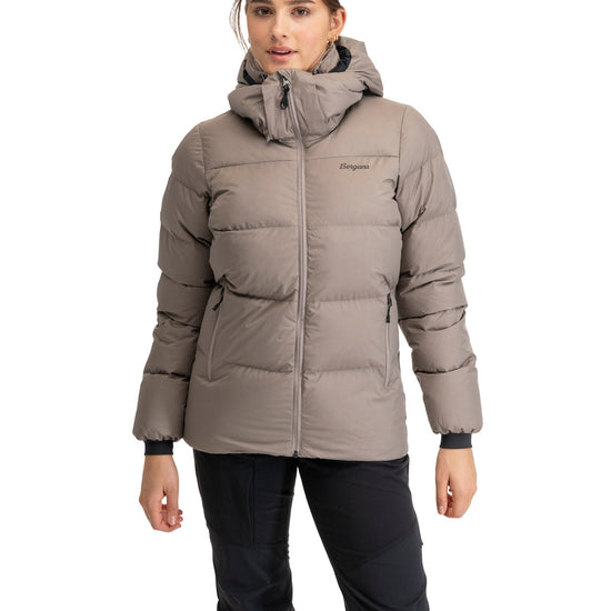 Bergans W LAVA WARM DOWN JACKET W/HOOD - Down jackets at PeakStyle