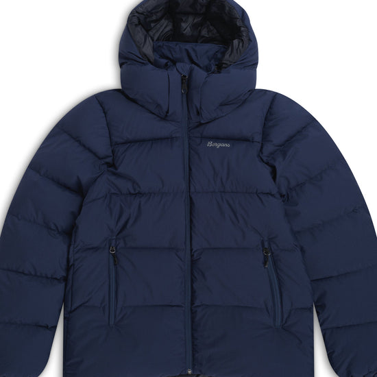 Bergans W LAVA WARM DOWN JACKET W/HOOD - Down jackets at PeakStyle