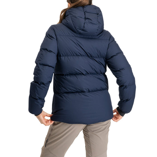 Bergans W LAVA WARM DOWN JACKET W/HOOD - Down jackets at PeakStyle