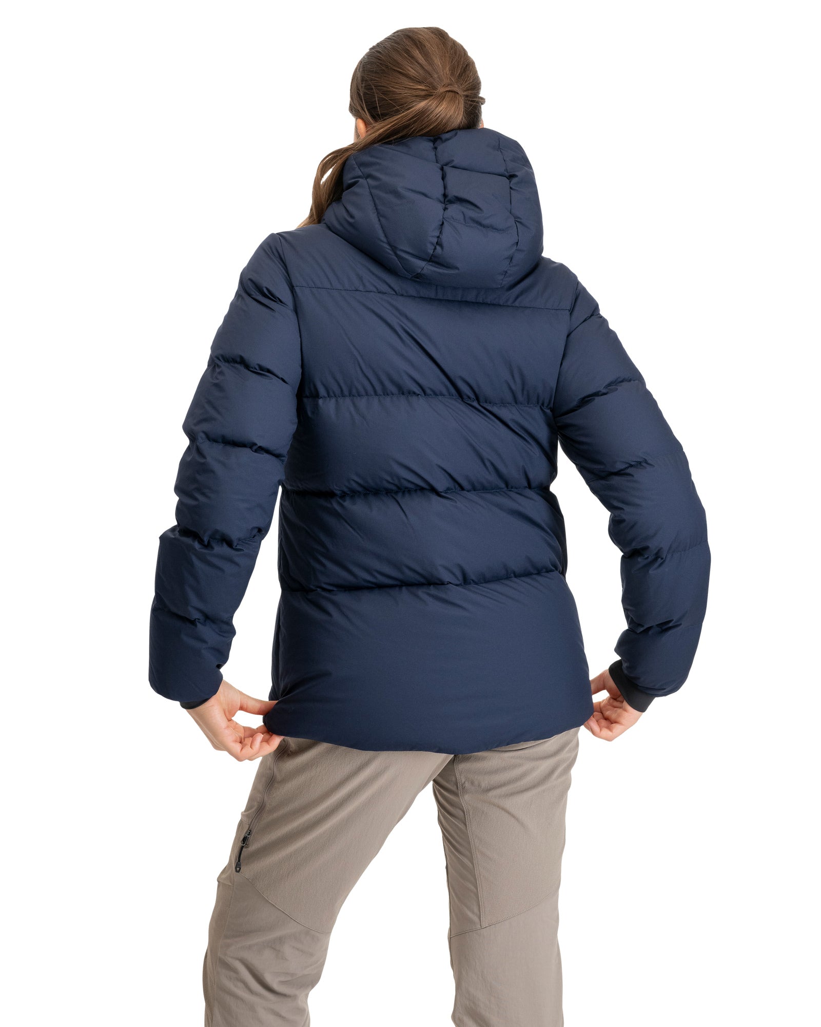 Bergans W LAVA WARM DOWN JACKET W/HOOD - Down jackets at PeakStyle