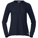 Bergans W LYSEBU WOOL HENLEY - Navy Blue XS Oberbekleidung - PeakStyle
