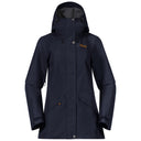 Bergans W NORDMARKA 2L SHELL JACKET - Navy Blue XS Oberbekleidung - PeakStyle