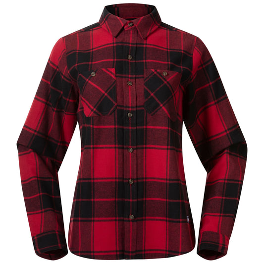 Bergans W NORDMARKA FLANNEL SHIRT - Shirts at PeakStyle