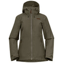 Bergans W NORDMARKA LEAF LIGHT WIND JACKET - Green Mud XS Oberbekleidung - PeakStyle