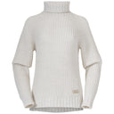 Bergans W NORDMARKA MERINO HIGH NECK JUMPER - Vanilla White XS Oberbekleidung - PeakStyle