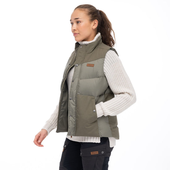 Bergans W NORDMARKA OUTDOOR DOWN VEST - Vests at PeakStyle