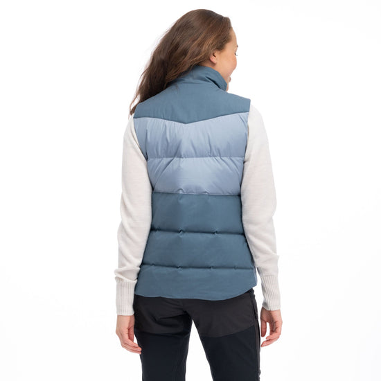 Bergans W NORDMARKA OUTDOOR DOWN VEST - Vests at PeakStyle