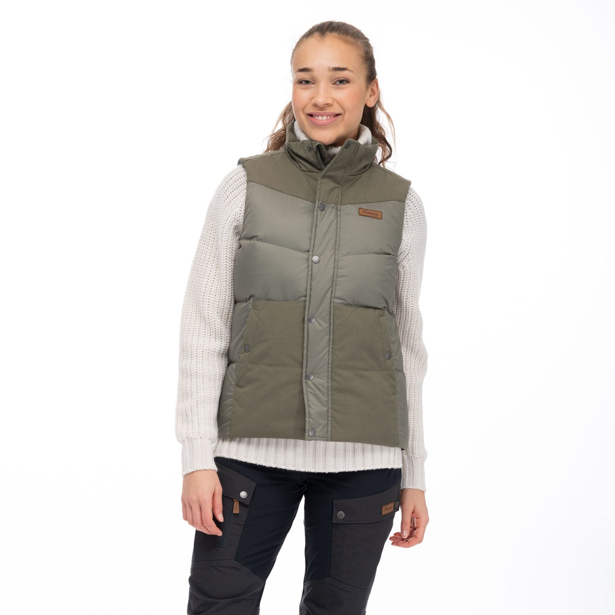 Bergans W NORDMARKA OUTDOOR DOWN VEST - Vests at PeakStyle