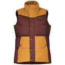 Bergans W NORDMARKA OUTDOOR DOWN VEST - Amarone Red - Golden Field XS Oberbekleidung - PeakStyle