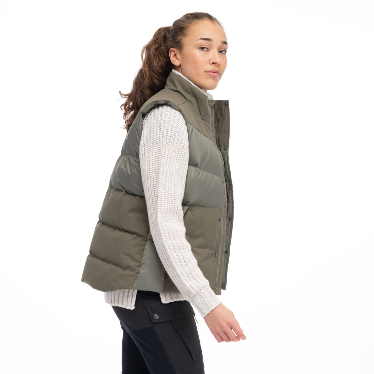 Bergans W NORDMARKA OUTDOOR DOWN VEST - Vests at PeakStyle