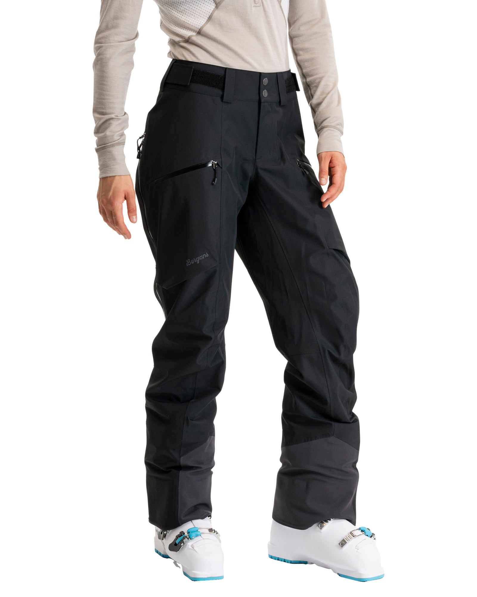Bergans W OPPDAL 3L SHELL PANTS - Long pants at PeakStyle