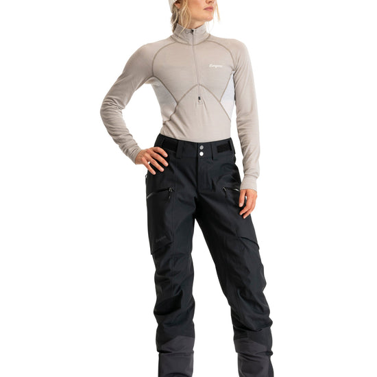 Bergans W OPPDAL 3L SHELL PANTS - Long pants at PeakStyle