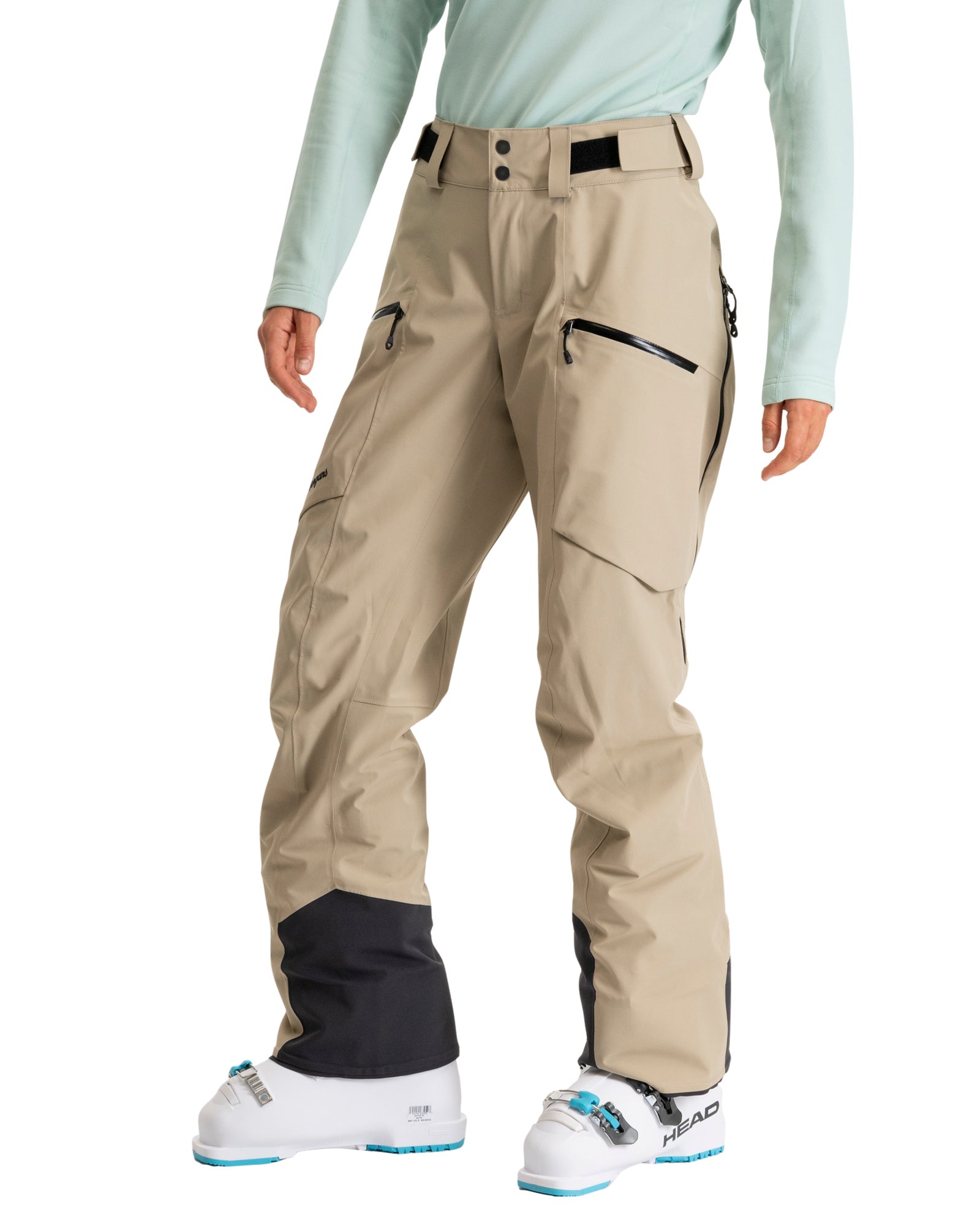 Bergans W OPPDAL 3L SHELL PANTS - Long pants at PeakStyle