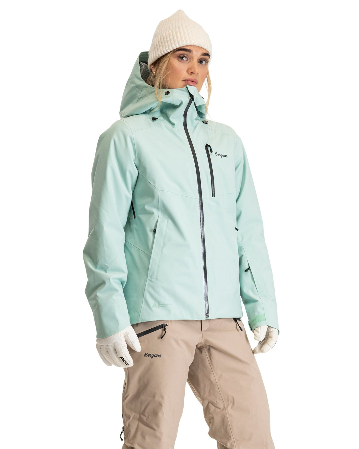 Bergans W OPPDAL INSULATED SHELL JACKET - Jackets at PeakStyle