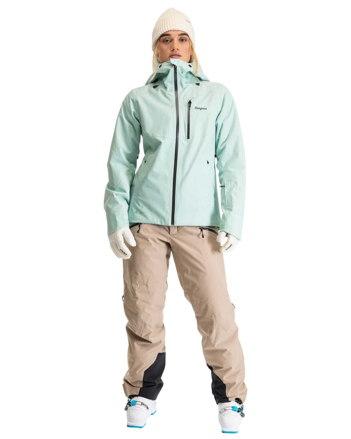 Bergans W OPPDAL INSULATED SHELL JACKET - Jackets at PeakStyle