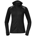 Bergans W RABOT ACTIVE MID HOOD JACKET - Black XS Oberbekleidung - PeakStyle