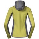 Bergans W RABOT ACTIVE MID HOOD JACKET - Green Oasis - Solid Grey XXS Oberbekleidung - PeakStyle