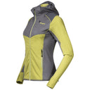 Bergans W RABOT ACTIVE MID HOOD JACKET - Green Oasis - Solid Grey XXS Oberbekleidung - PeakStyle