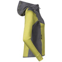Bergans W RABOT ACTIVE MID HOOD JACKET - Green Oasis - Solid Grey XXS Oberbekleidung - PeakStyle