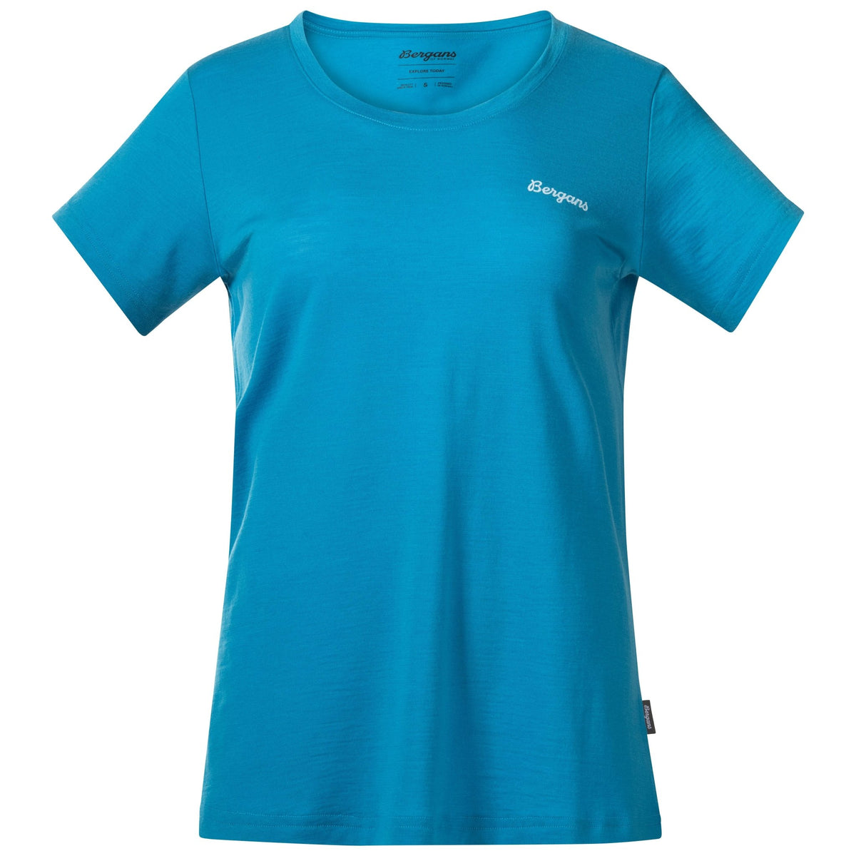 Bergans W RABOT EMBLEM WOOL TEE - Short-sleeved shirts at PeakStyle