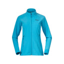 Bergans W RABOT FLEECE MIDLAYER JACKET - Aqua Lagoon XS Oberbekleidung - PeakStyle