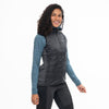 Bergans W RABOT INSULATED HYBRID VEST - Midlayer at PeakStyle
