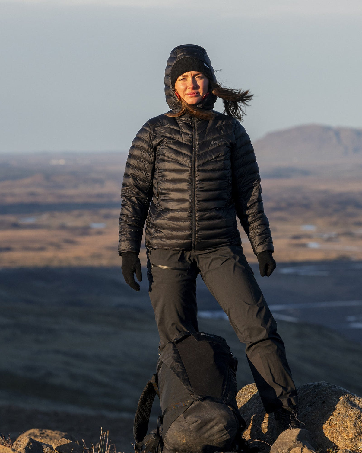 Bergans W RABOT LIGHT DOWN JACKET HOOD - Down jackets at PeakStyle