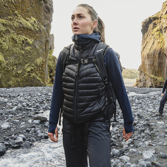 Bergans W RABOT LIGHT DOWN VEST - Vests at PeakStyle