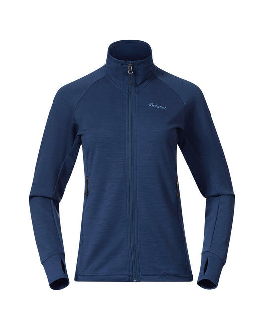 Bergans W RABOT MERINO TECH MIDLAYER JACKET - Midlayer at PeakStyle