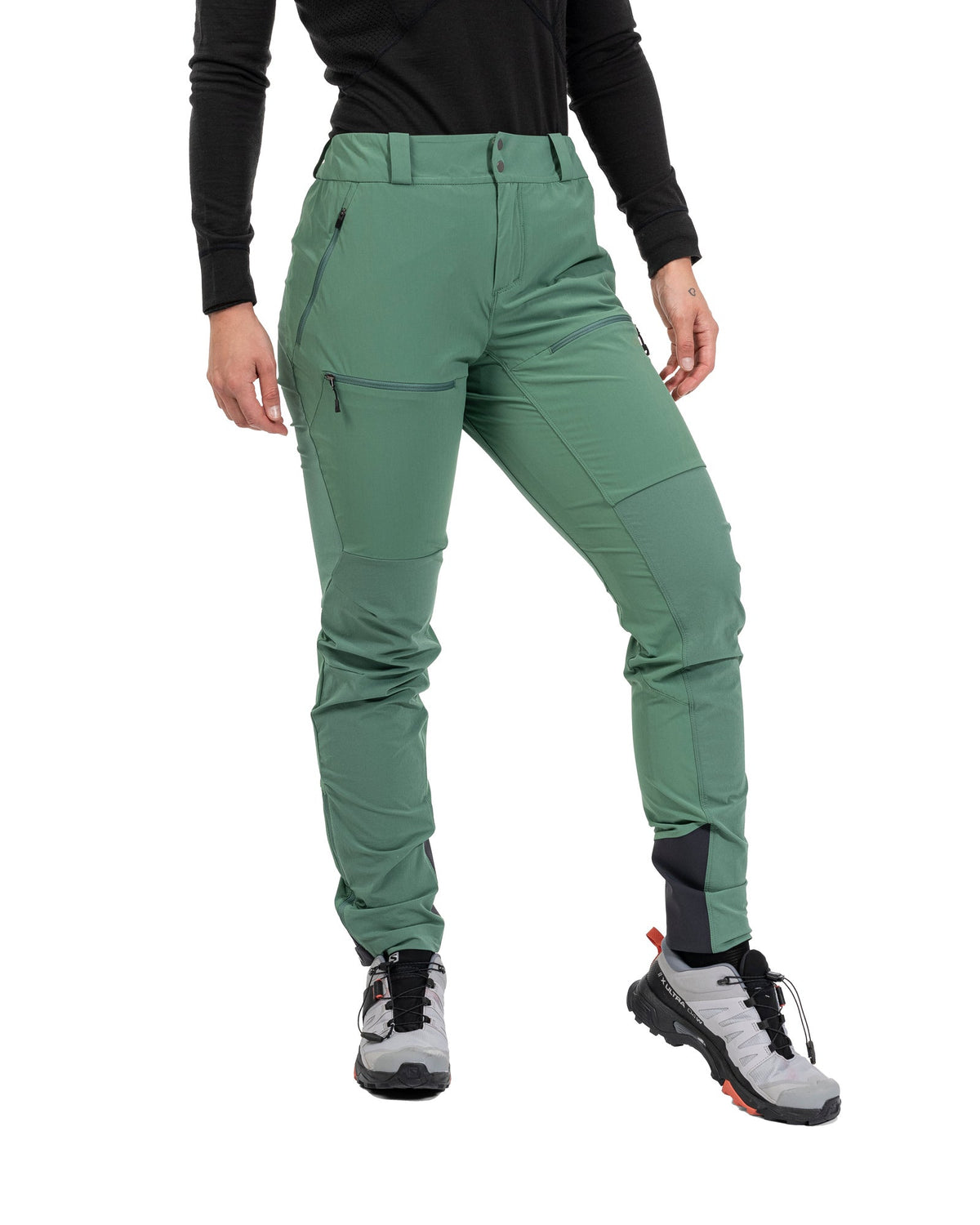 Bergans W RABOT SOFTSHELL PANTS - Long pants at PeakStyle