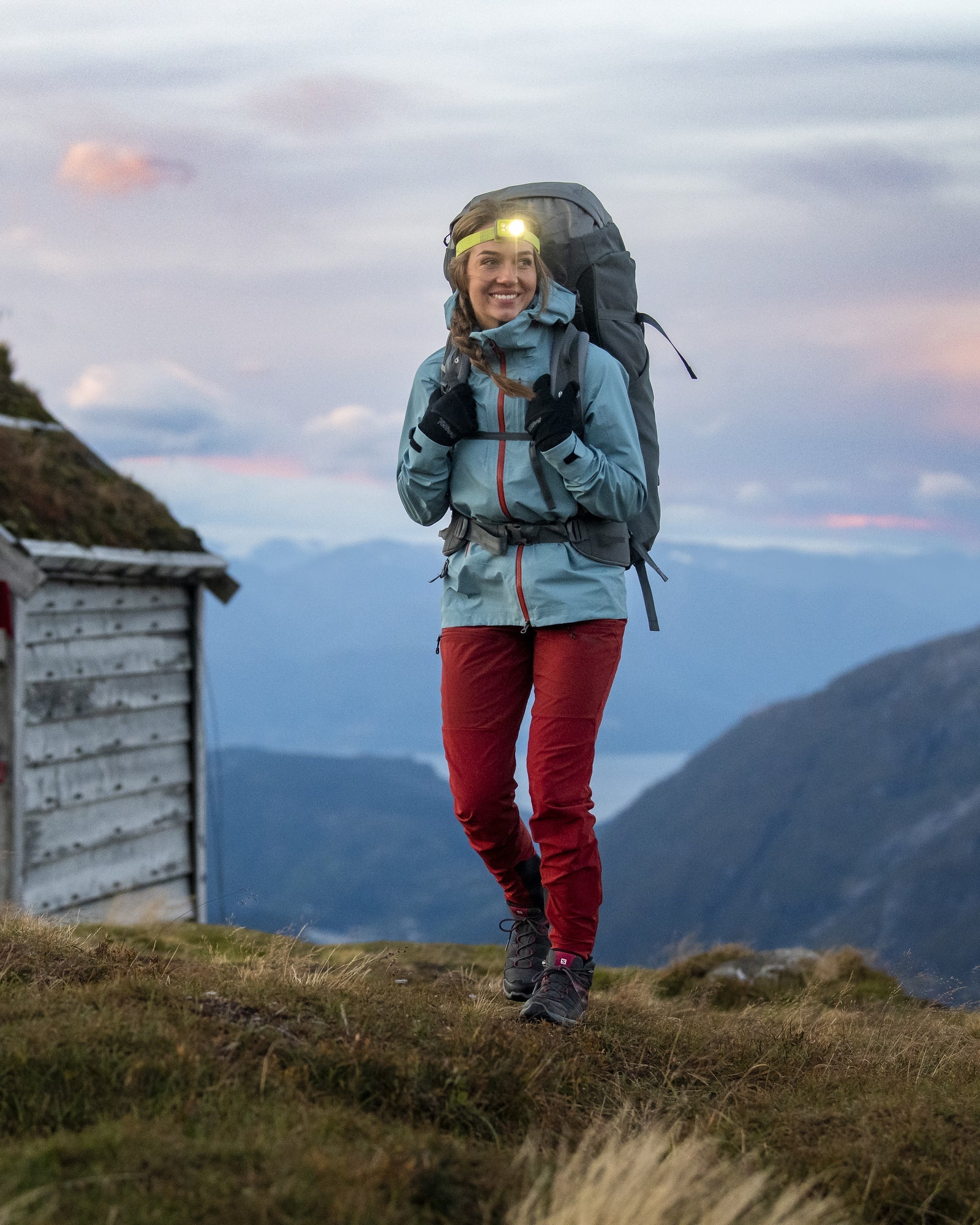 Bergans W RABOT SOFTSHELL PANTS - Long pants at PeakStyle