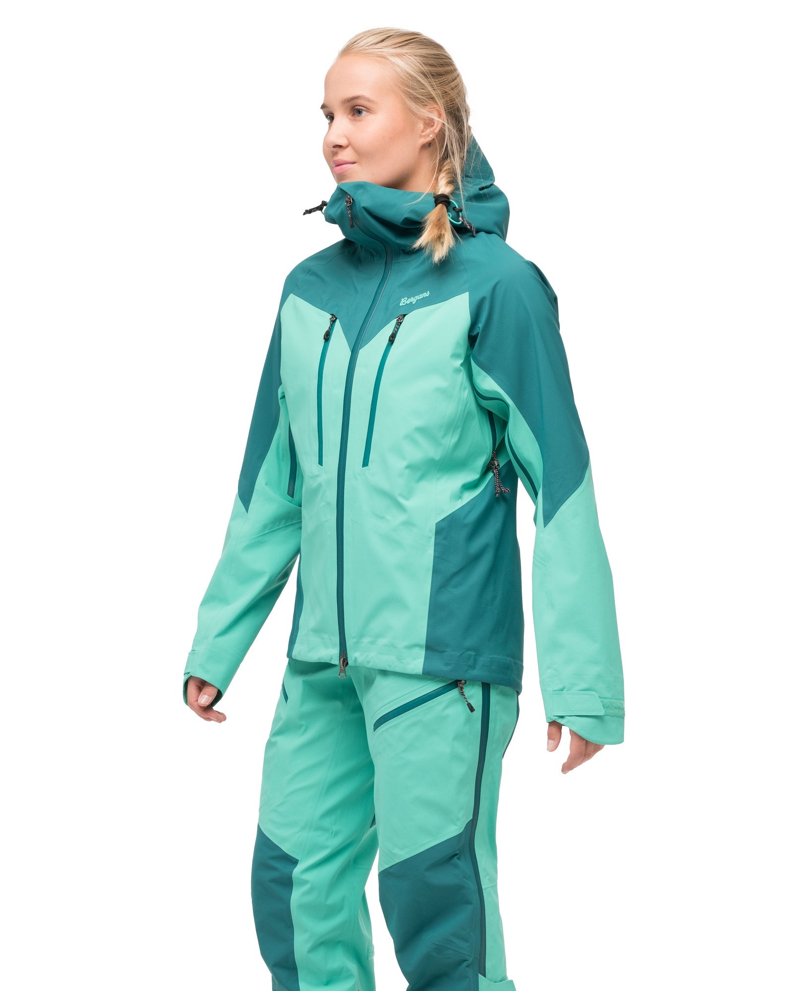 Bergans W TIND 3L SHELL JACKET - Rain jackets at PeakStyle