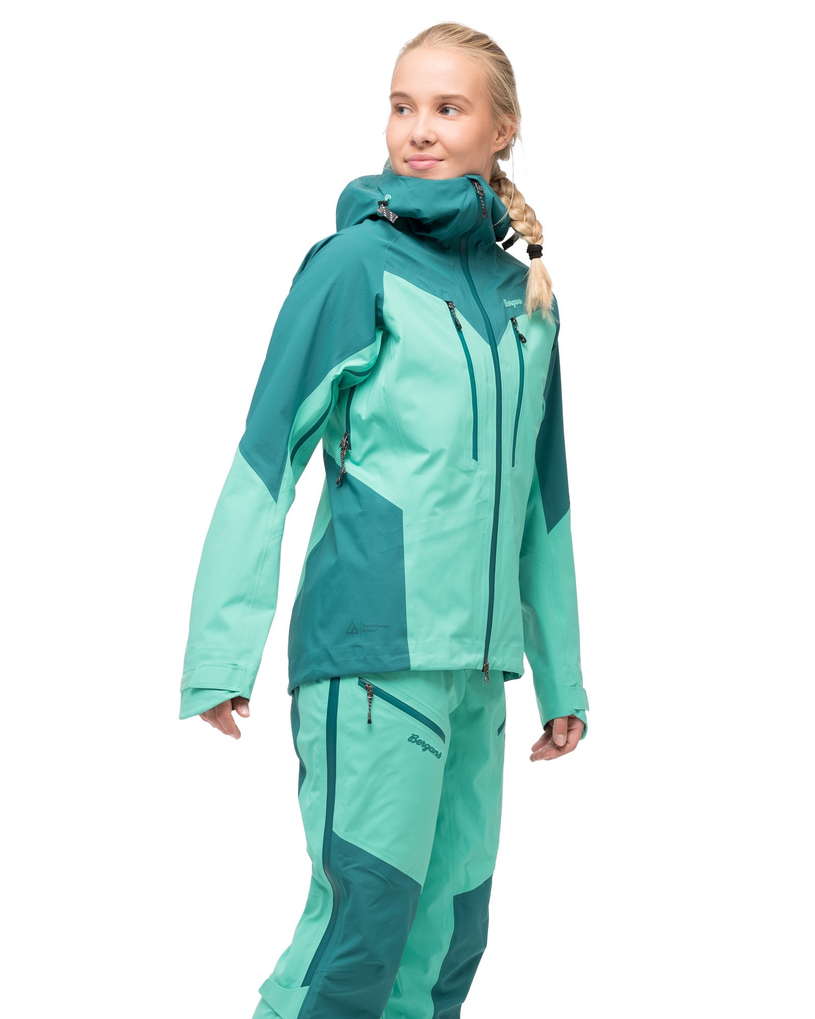 Bergans W TIND 3L SHELL JACKET - Rain jackets at PeakStyle