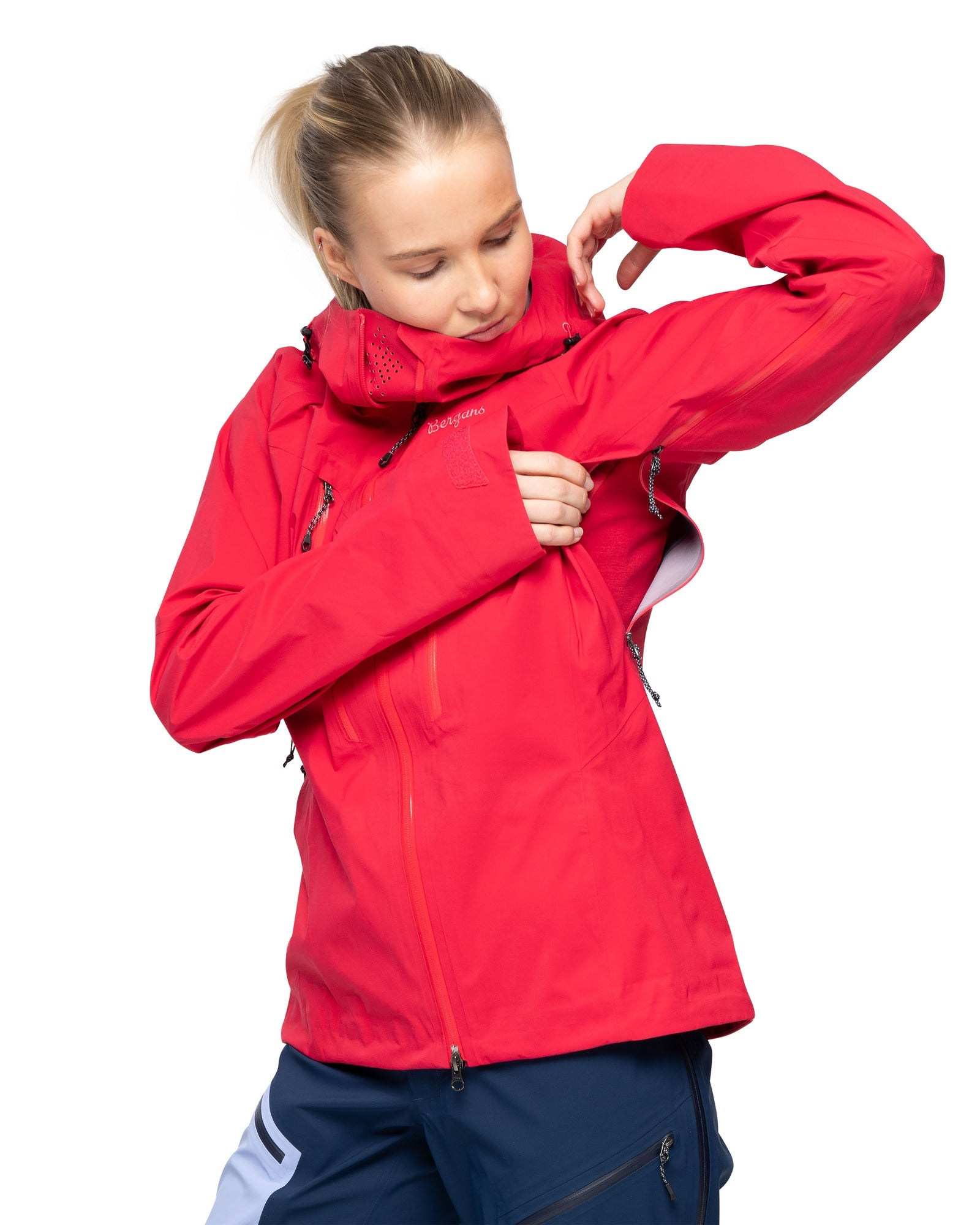Bergans W TIND 3L SHELL JACKET - Rain jackets at PeakStyle