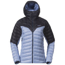 Bergans W TIND LIGHT DOWN JACKET HOOD - Blueberry Milk - Navy Blue XS Oberbekleidung - PeakStyle