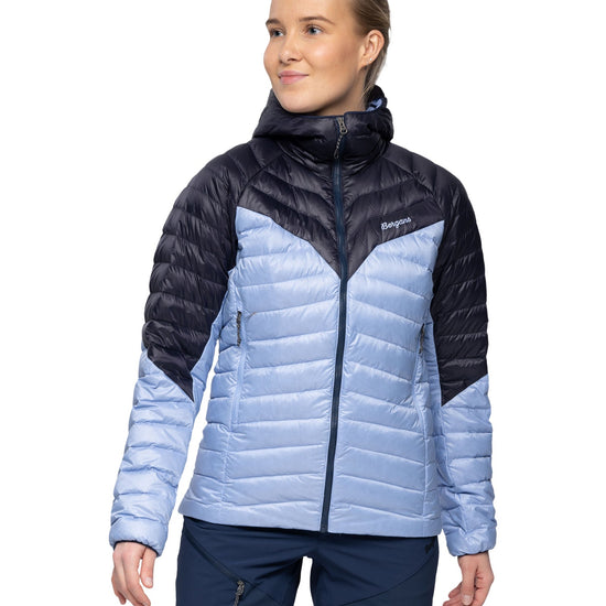 Bergans W TIND LIGHT DOWN JACKET HOOD - Midlayer at PeakStyle